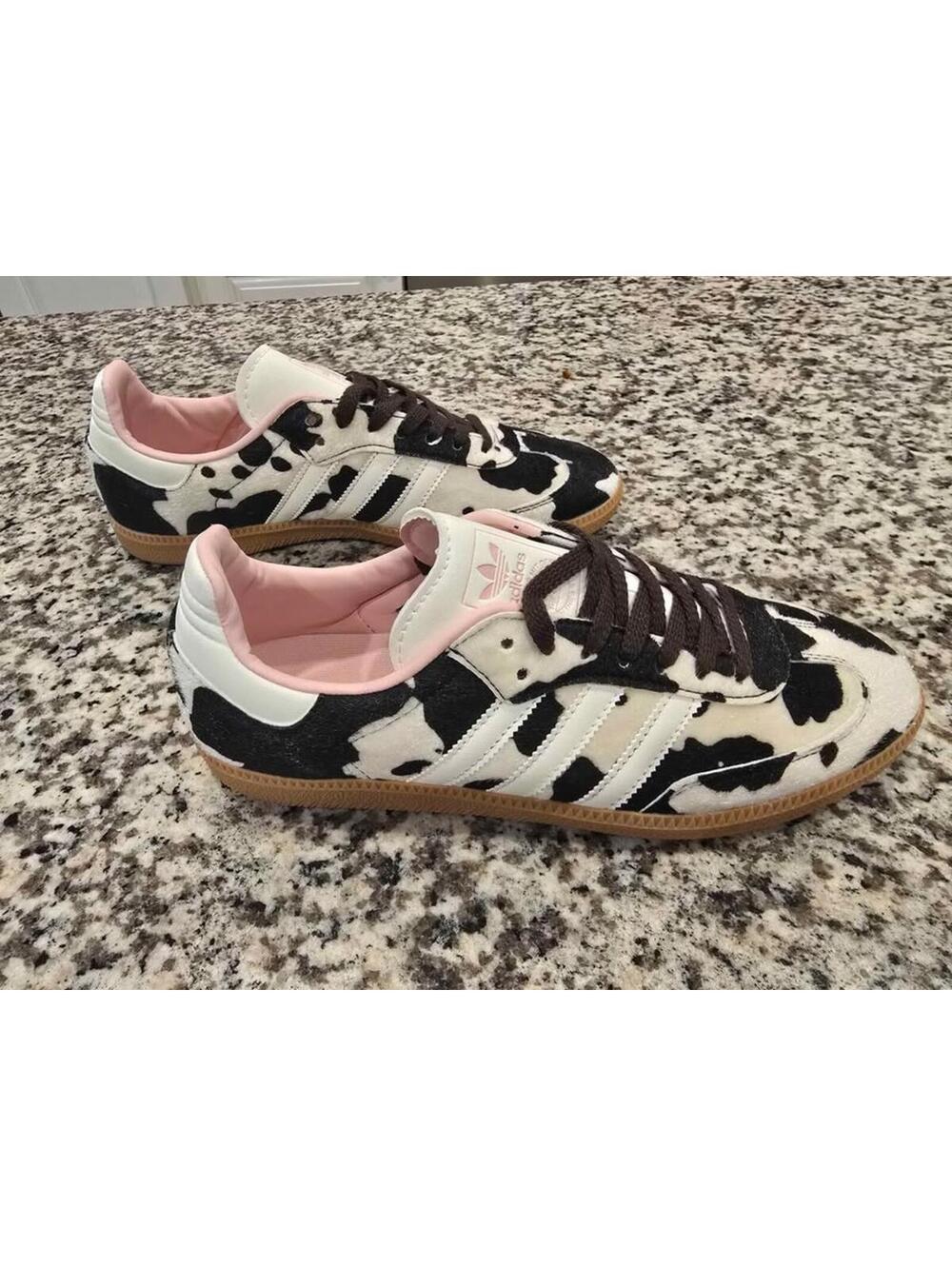 Adidas Samba Cow Print Women's Size 9